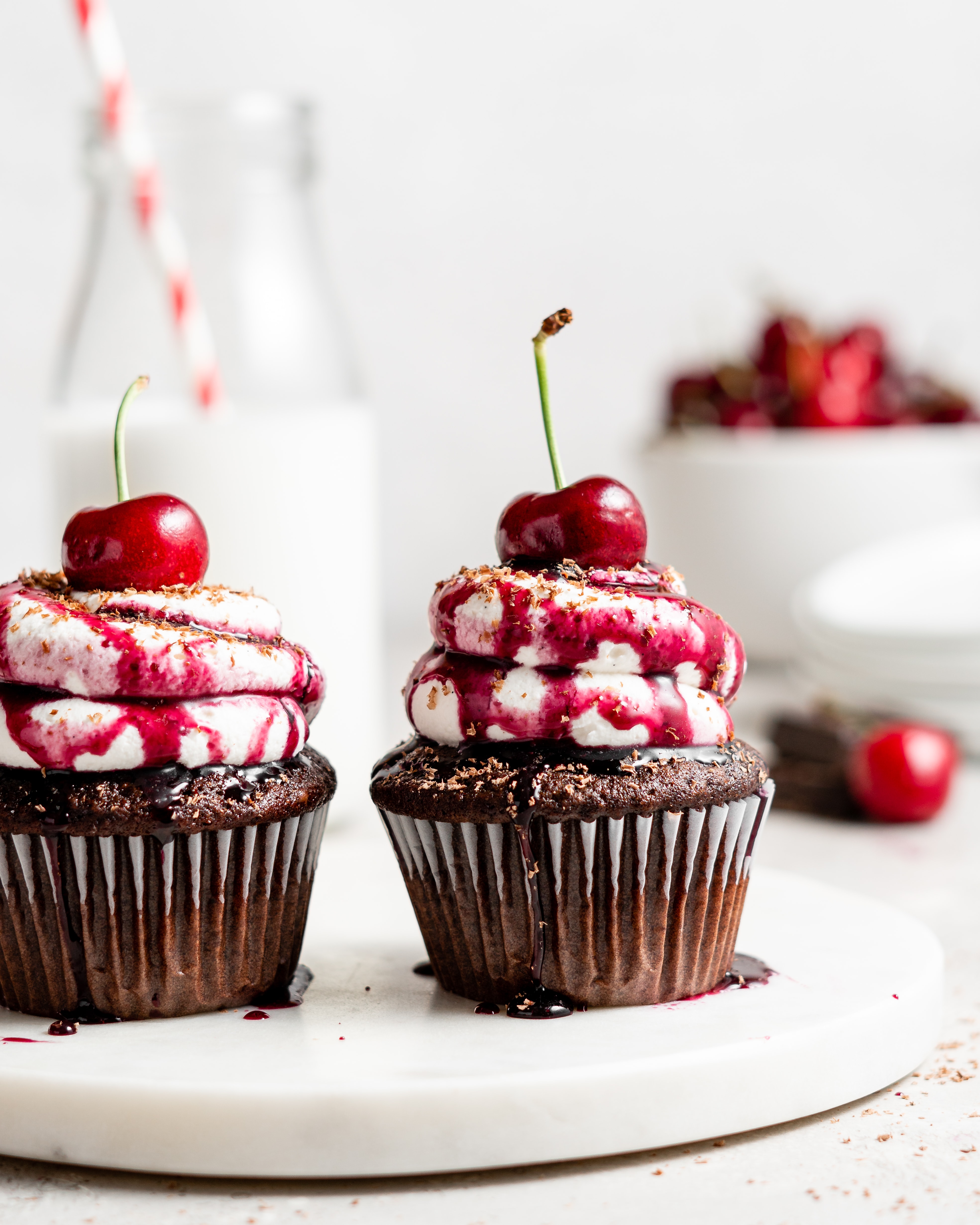 Black Forest Cupcakes: Forest of Flavor 2