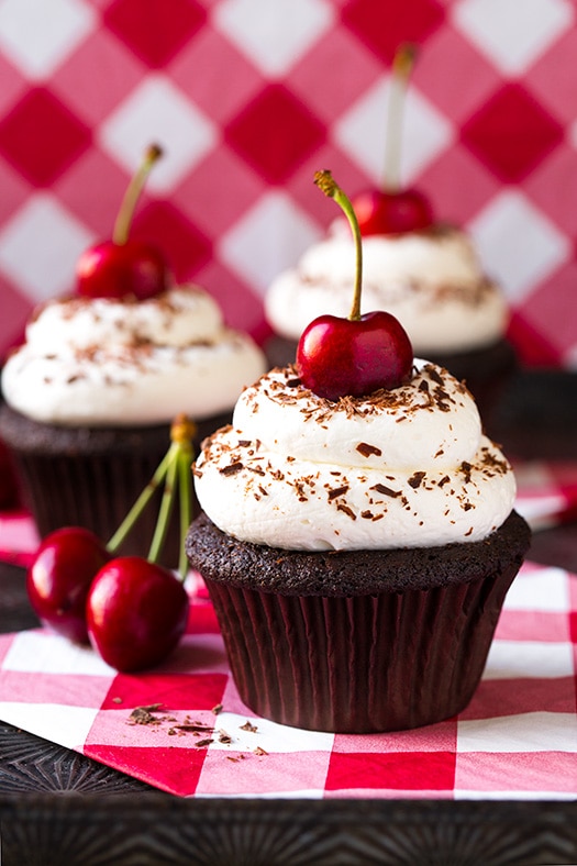 Black Forest Cupcakes: Forest Of Flavor