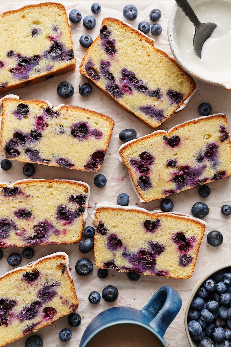 Blueberry Pound Cake Recipe: Bursting with Berries